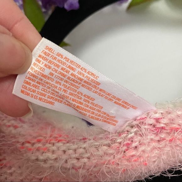 Cat & Jack Girls' Open front Cardigan Sweater - Picture 6 of 8